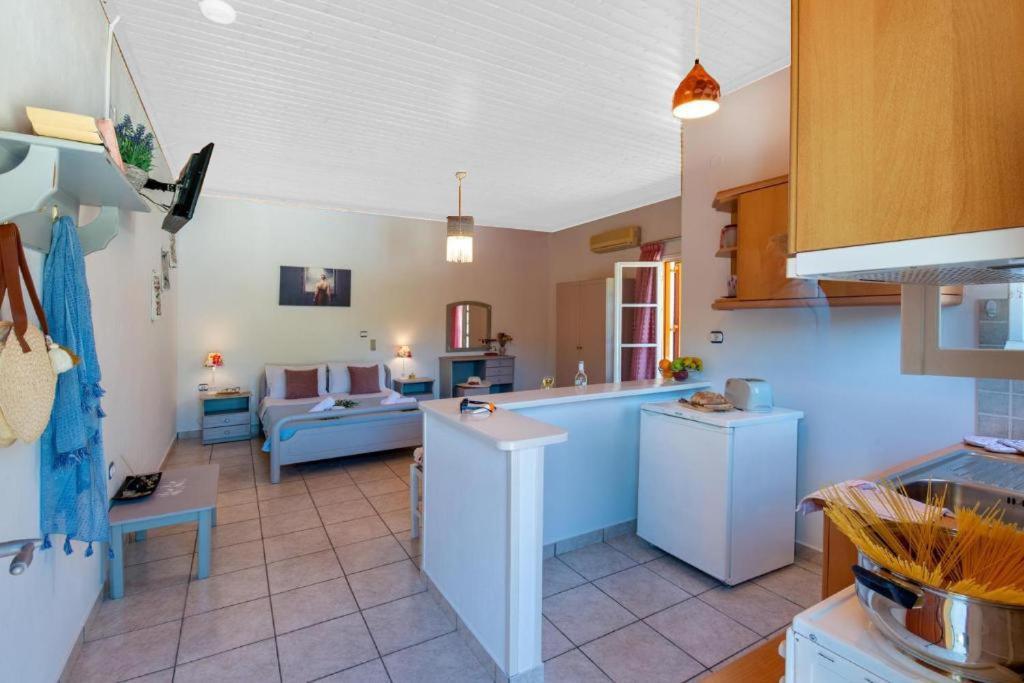 Livadi Studios With Pool Лакка Екстер'єр фото